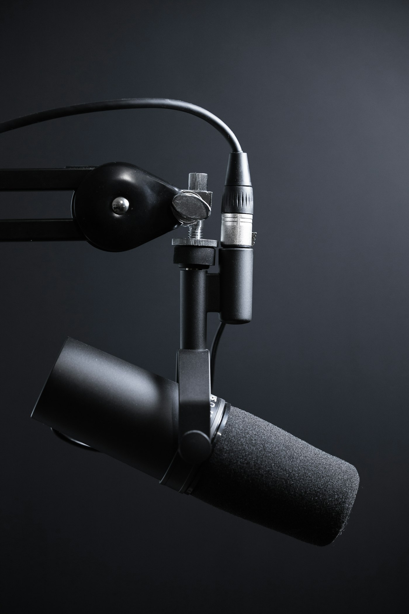 Podcast mikrofonu